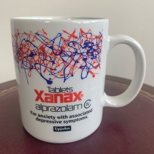 Vintage Kitchen - Rare Vintage Xanax/Alprazolam Coffee Mug Vintage Kitchen - Rare Vintage Xanax/Alprazolam Coffee Mug